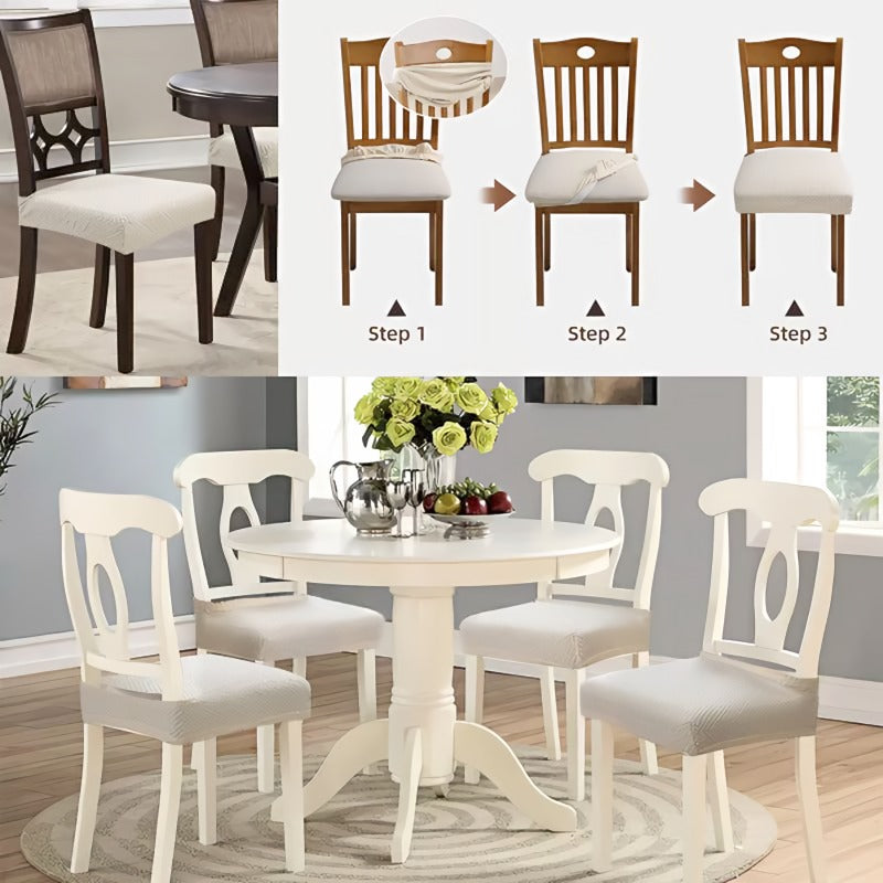 🔥 Waterproof jacquard chair cover! Durable, stylish, and easy to clean 🪑