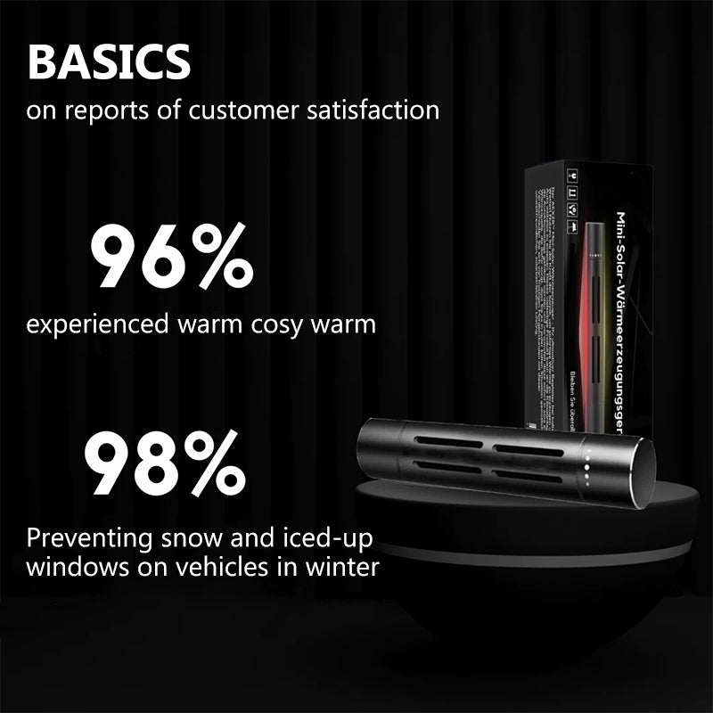 Mini solar heat generating device