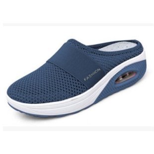 Orthopedic diabetic walking shoes with air cushion and anti-slip function