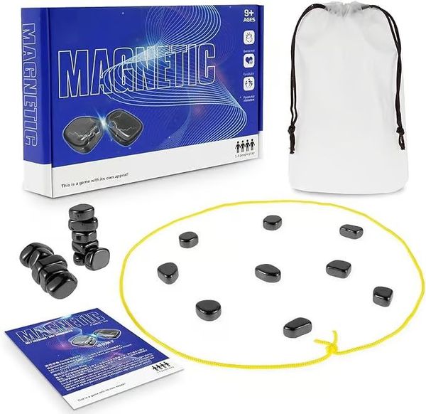 Two-Player Magnetic Chess Games