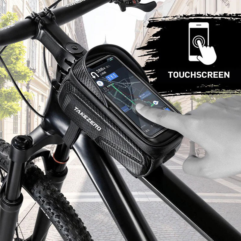 BIKE BOX WITH PHONE COMPARTMENT