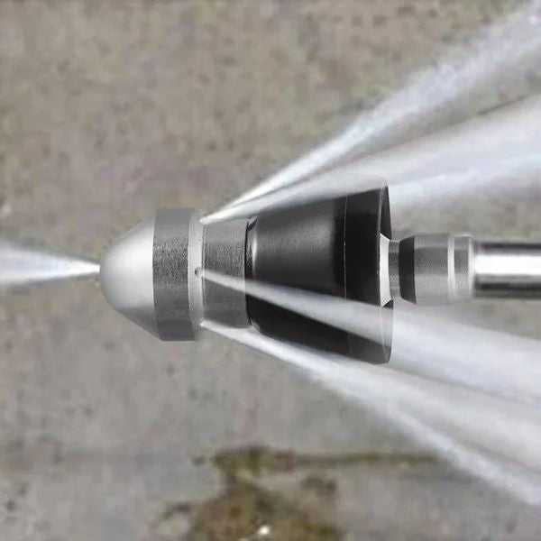 High pressure water hose nozzle