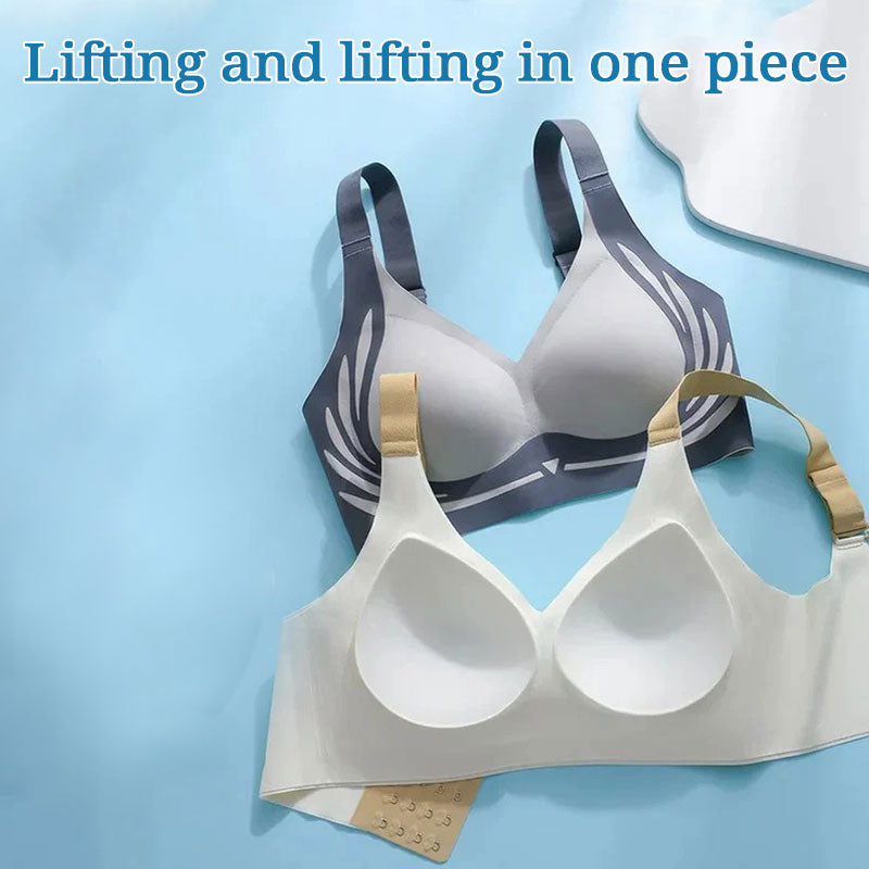 Super comfortable wire-free push-up bra