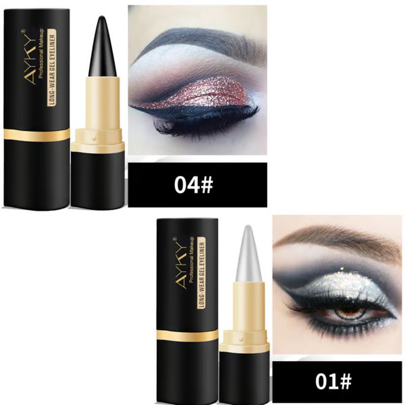 Waterproof single-end eyeliner