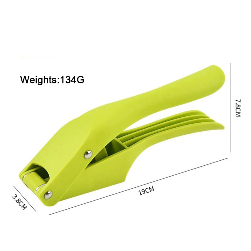 Portable garlic press