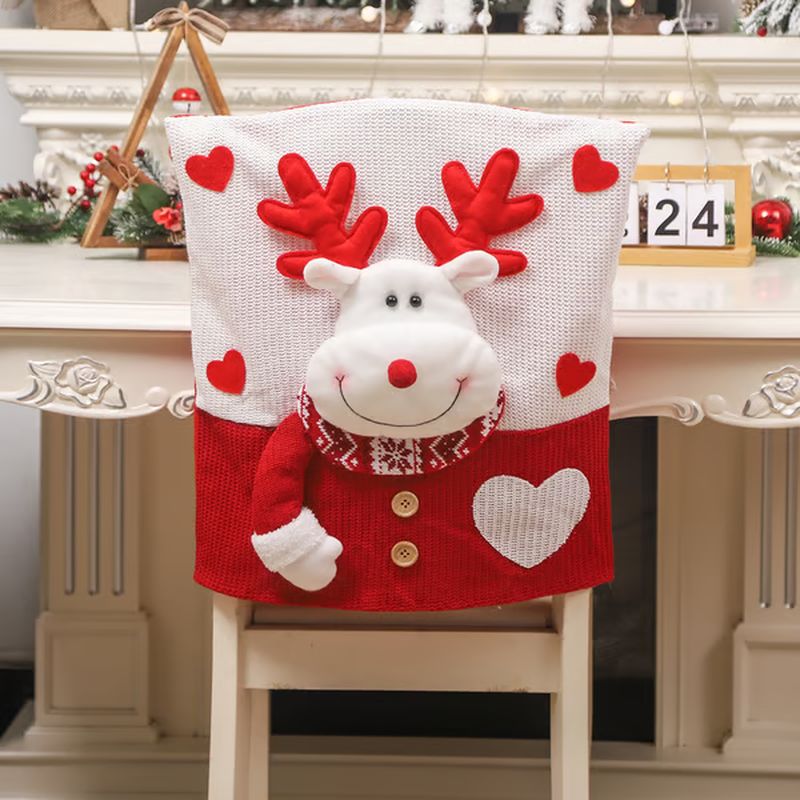 💥Cute Christmas themed chair covers🎄