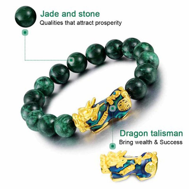 Jade Pi Xiu Wealth Magnet Bracelet