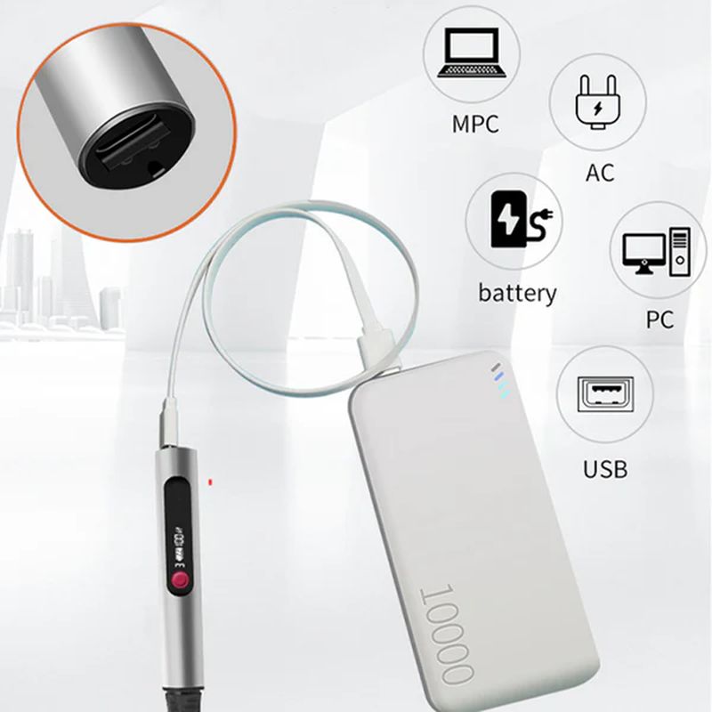 Multifunctional electric engraving pen