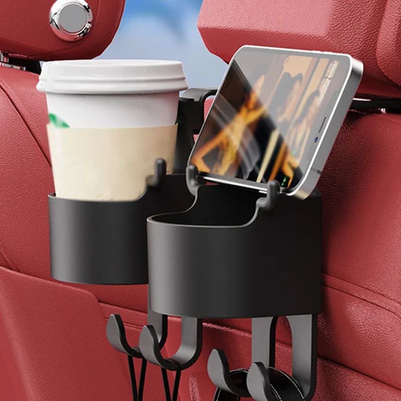 Car hook cup holder