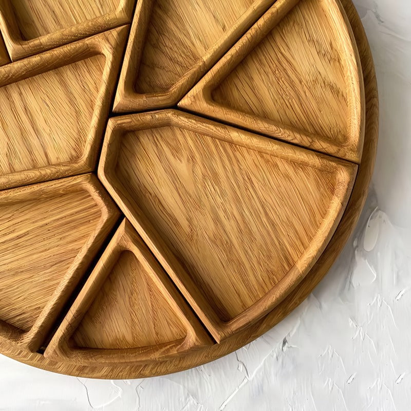 Jigsaw Puzzle Tray - Wood with Removable Dividers