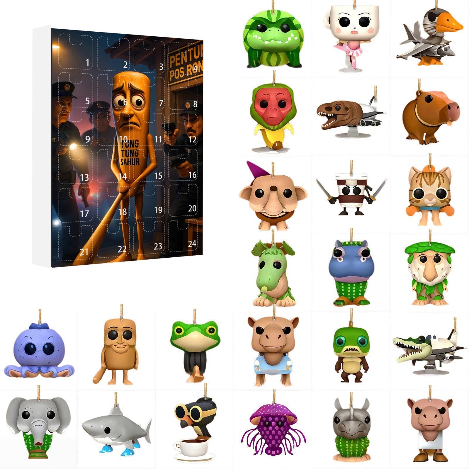 🎁 24-Day Christmas Countdown Blind Box