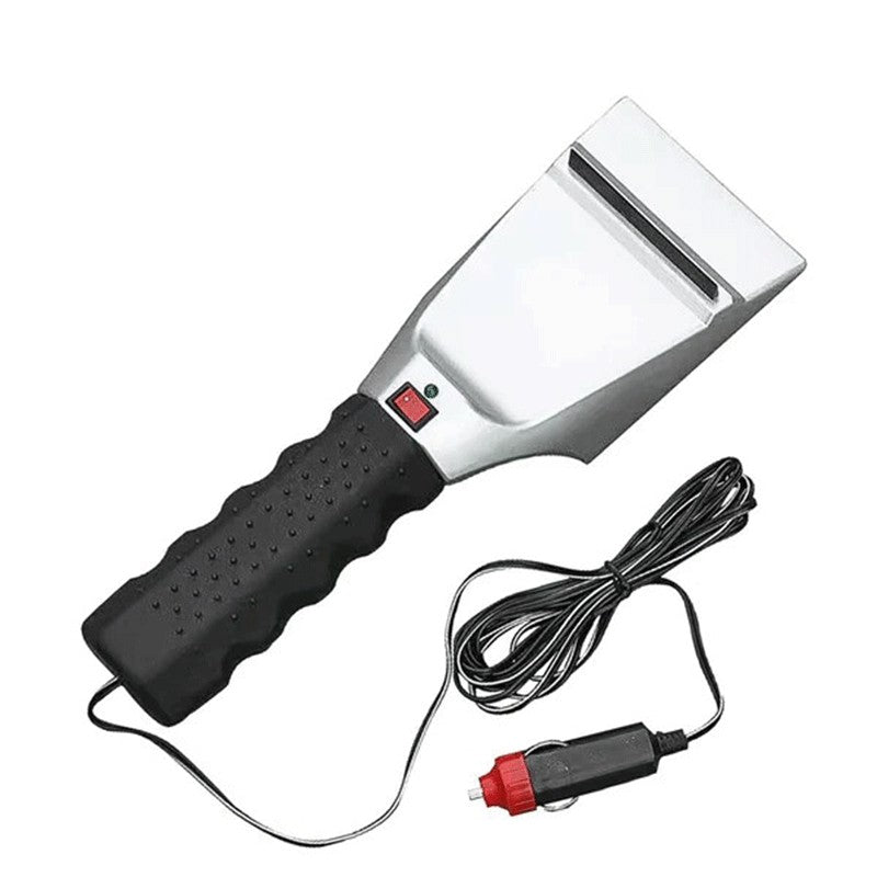 Heated Snow Ice Scraper for Car 12V Plug into Cigarette Lighter