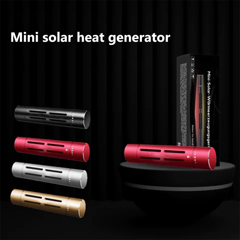 Mini solar heat generating device