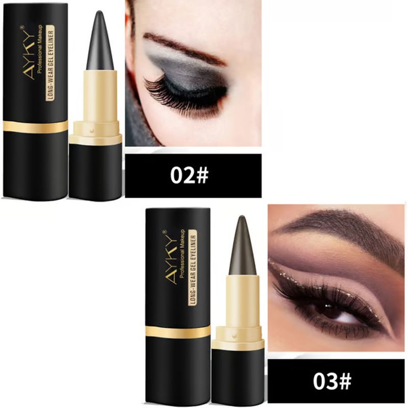 Waterproof single-end eyeliner