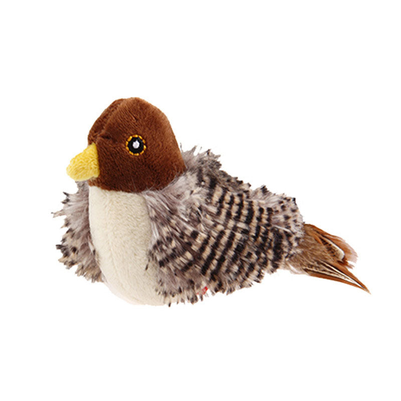 Simulation bird pet toy