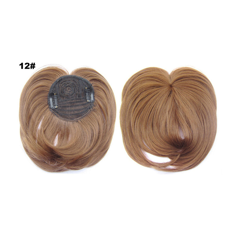 Heart-shaped bangs wig