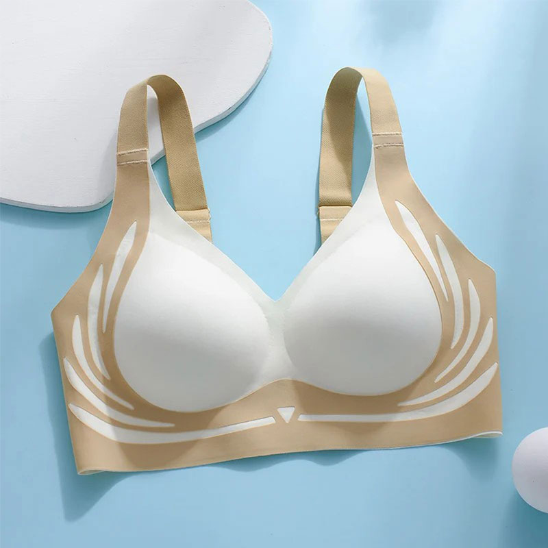 Super comfortable wire-free push-up bra