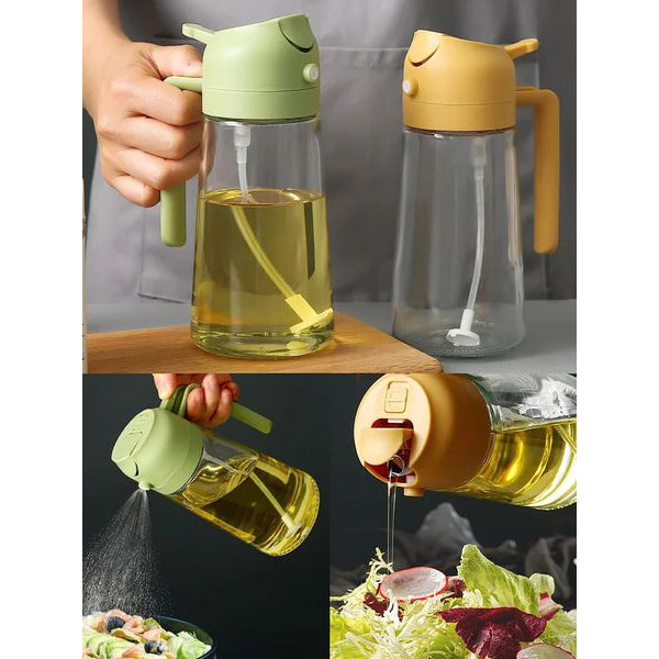 2 in 1 oil pouring bottle