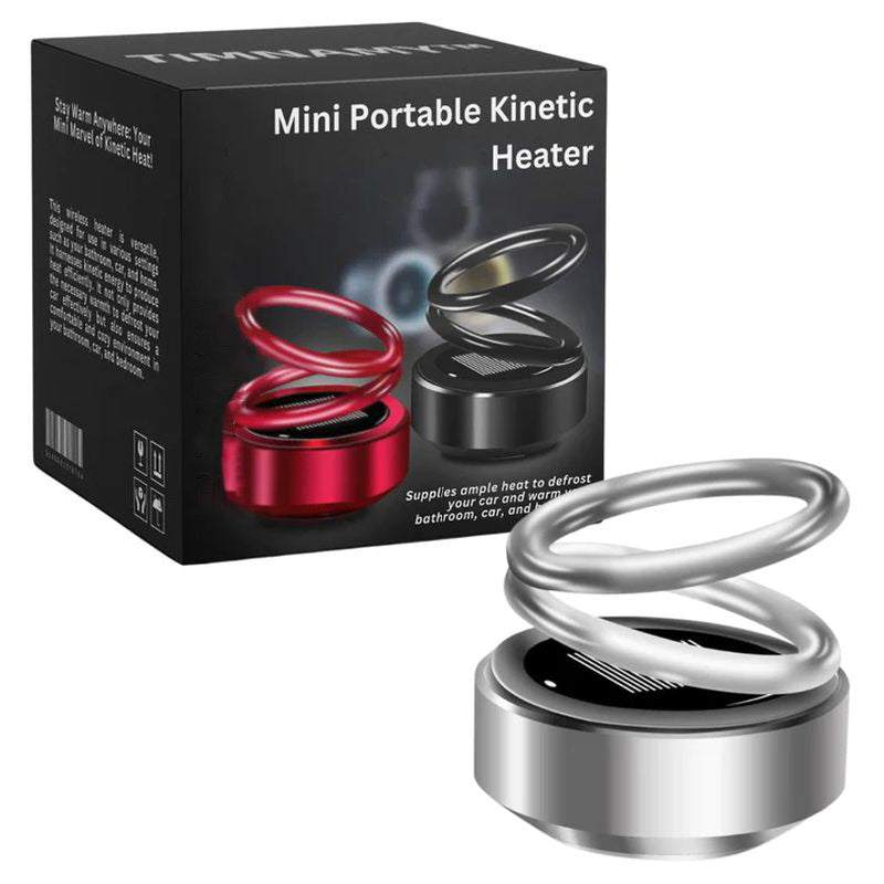 Portable kinetic heater in mini format