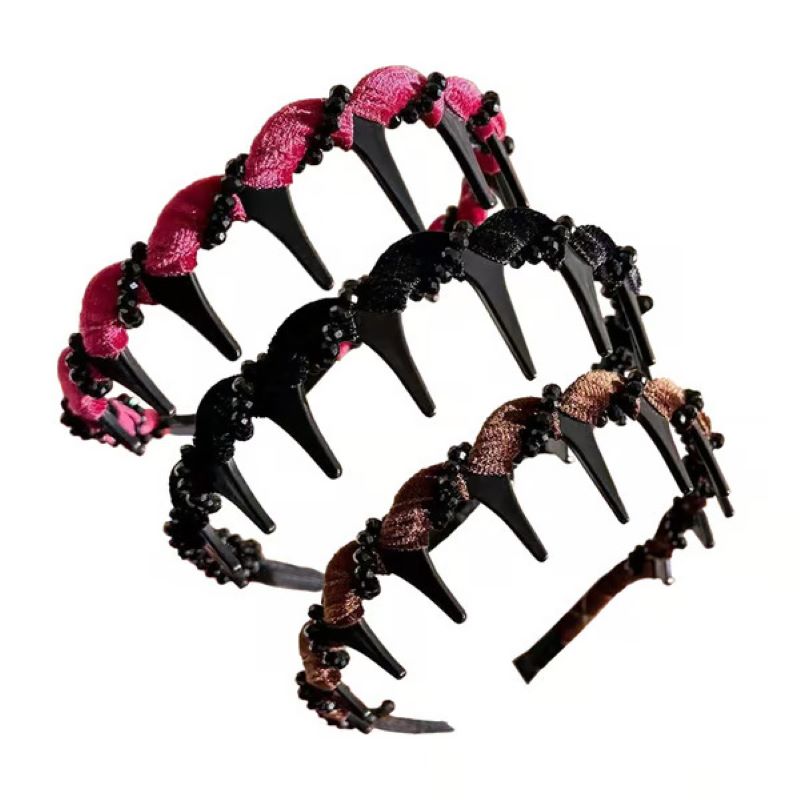 🔥Vintage tooth comb headband