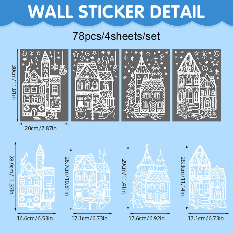 Christmas window decorations