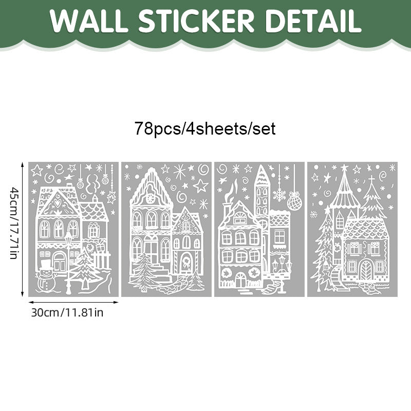 Christmas window decorations