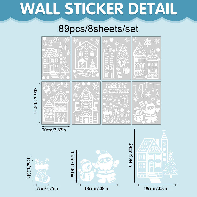 Christmas window decorations