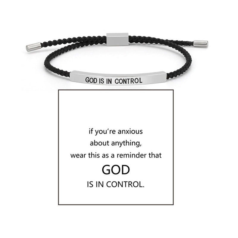 💖✨ Inspire Bracelet "God Controls Everything" 🎁