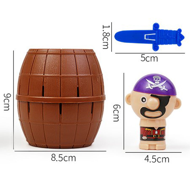 Pirate Barrel Creative Interactive Toy