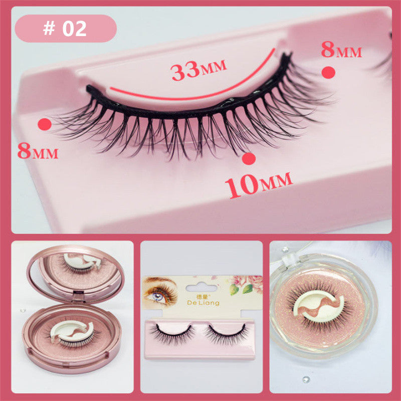 REUSABLE SELF-ADHESIVE FALSE EYELASHES