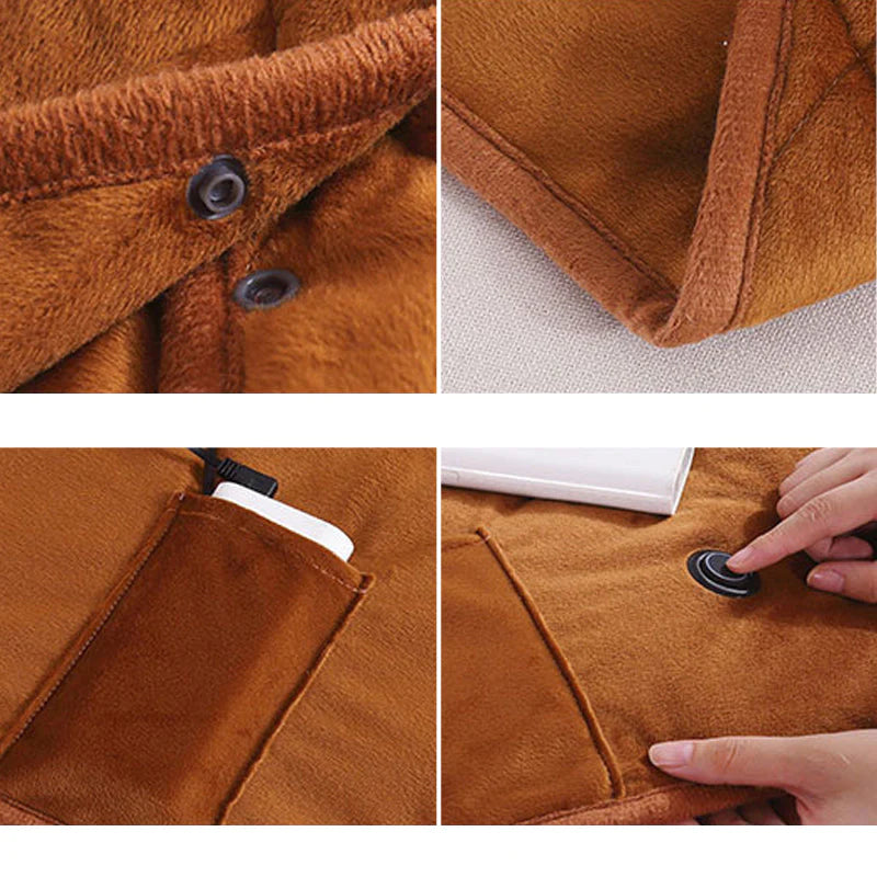 USB heated blanket
