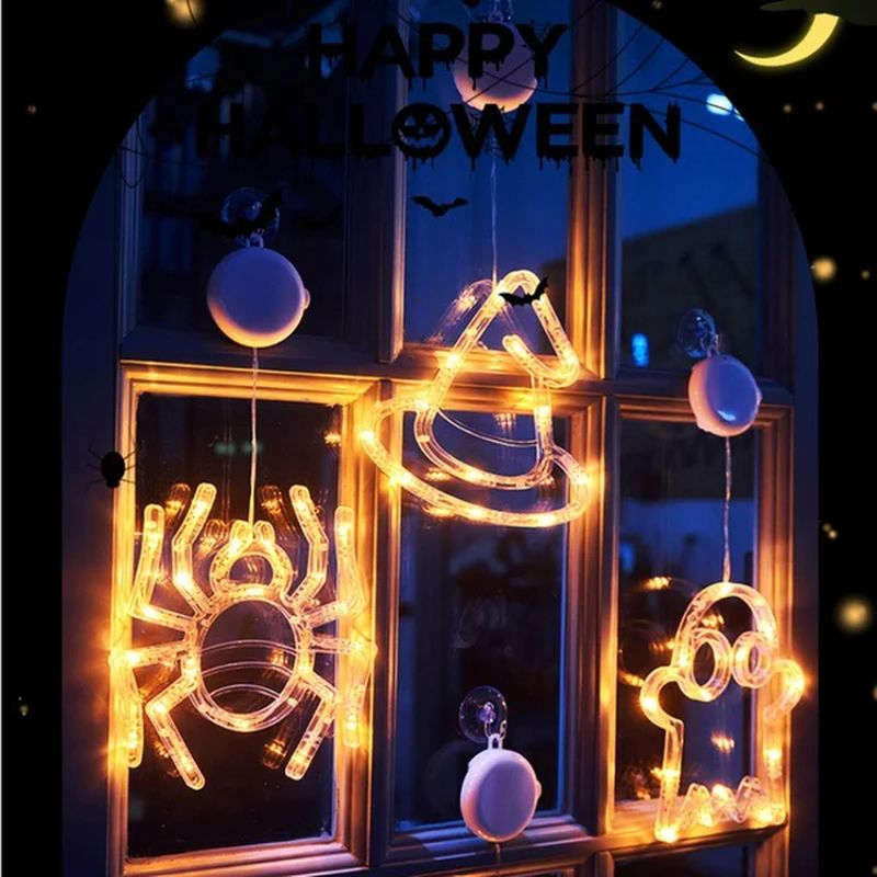 Halloween Suction Cup Light Led Ambient Decorative Light