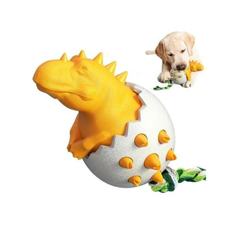 DINOSAUR EGGS DOG CHEW TOY