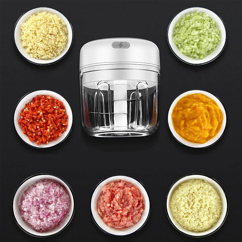 Electric Garlic Meat Chopper