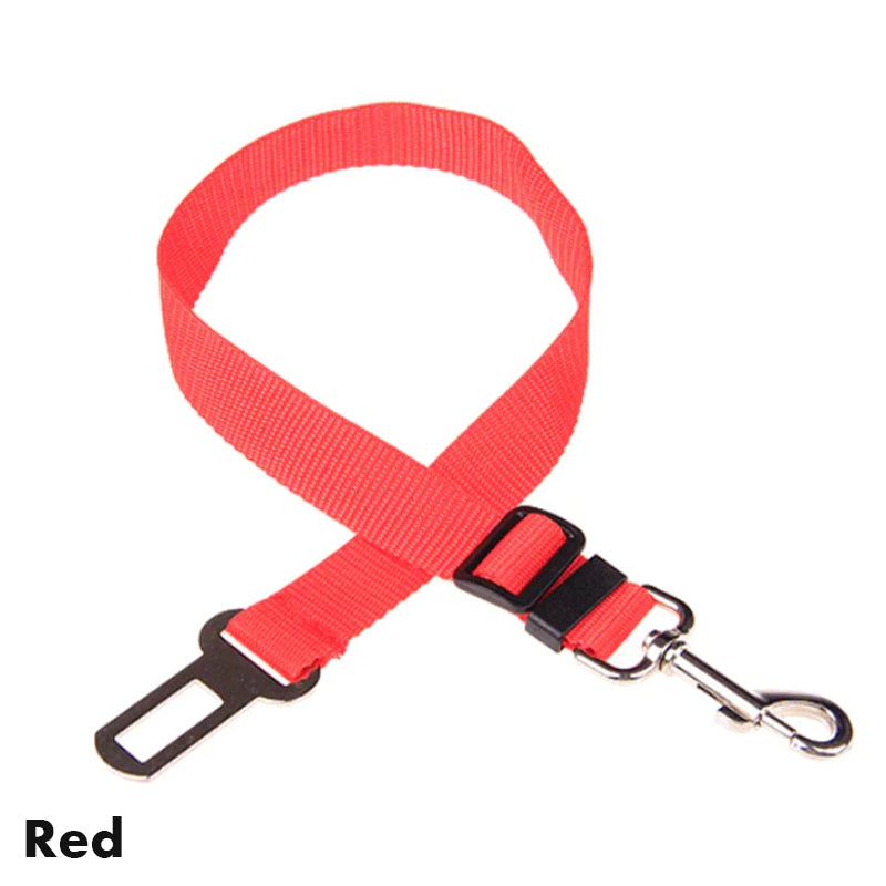 Adjustable Dogs and Cats Seat Belt Safety Harness