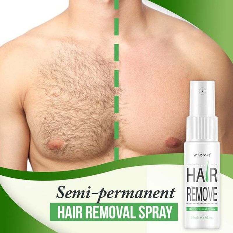 Natural Permanent Hair Removal Spray