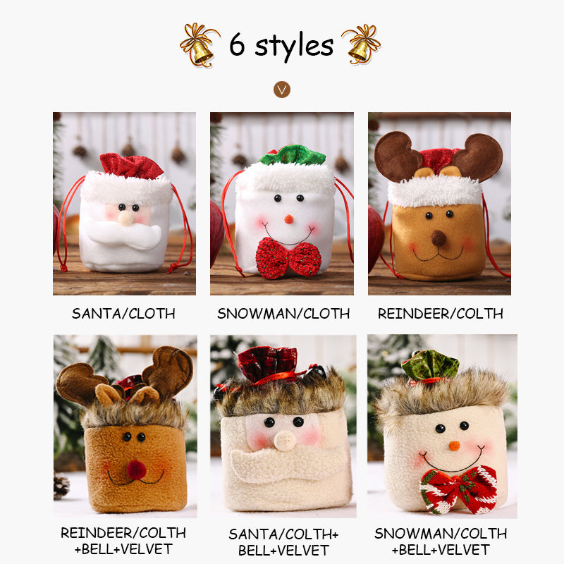 Christmas Gift Doll Bags