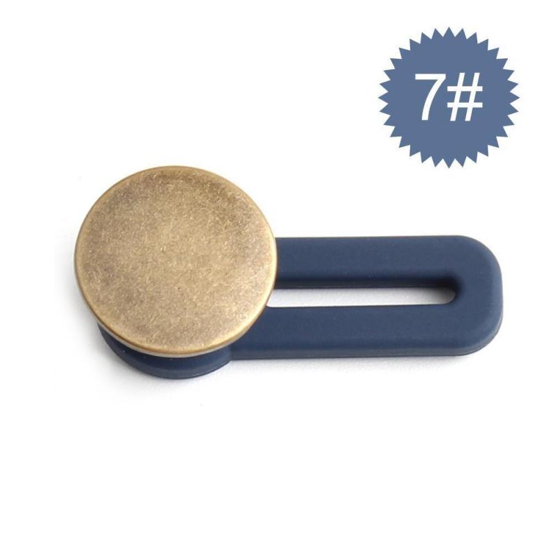 Jeans Retractable Buttons Extension Buckle (5PCS)
