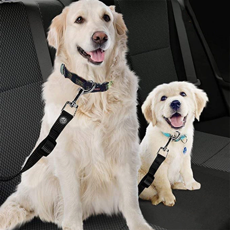 Adjustable Dogs and Cats Seat Belt Safety Harness