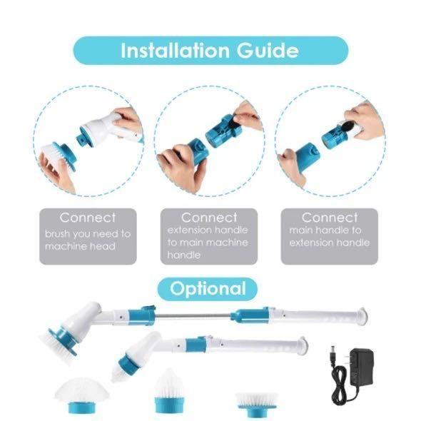 Electric Spin Scrubber