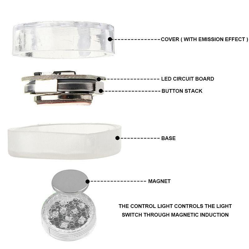 Warning Light for Car Door (2 Pieces)