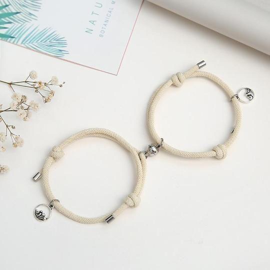 Couples braided bracelets