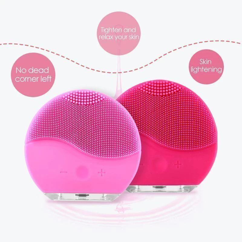 Electric Silicone Facial Cleansing Brush