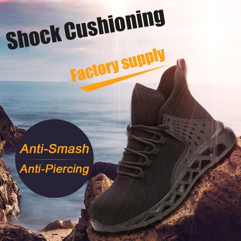 Rubber Sole Safety Shoes