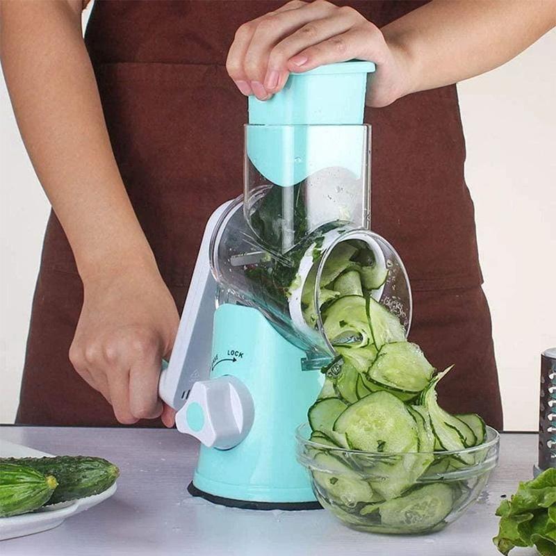 Vegetable Mandoline Slicer, Vegetable Fruit Cutter Cheese Shredder