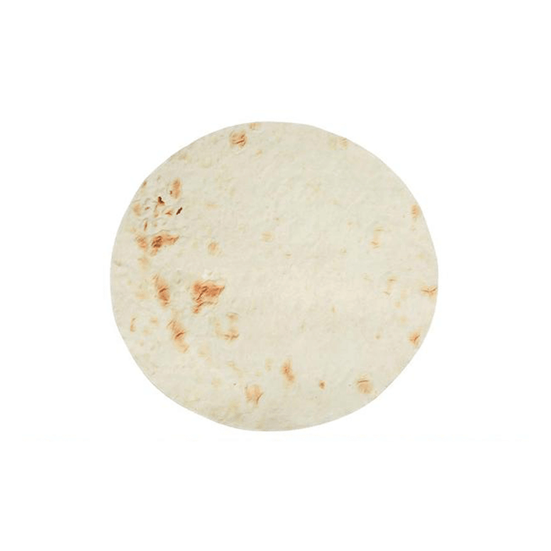 Burrito Blanket - Perfectly Round Tortilla Throw
