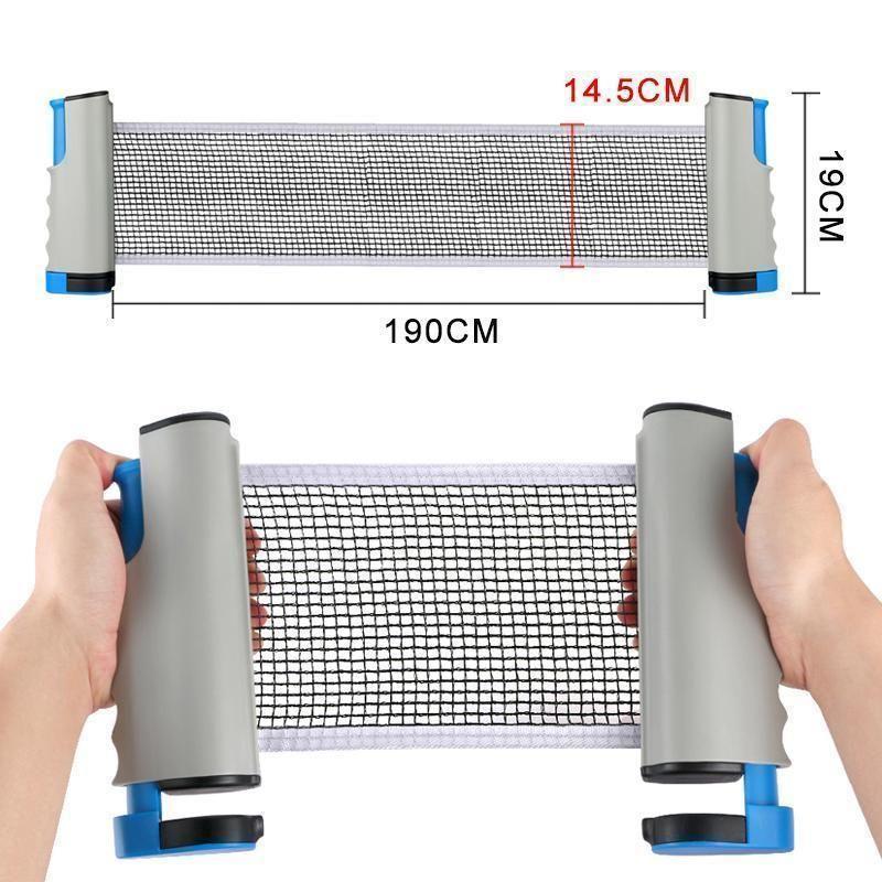 RETRACTABLE TABLE TENNIS NET