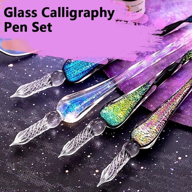 Glass Calligraphy Pen Set