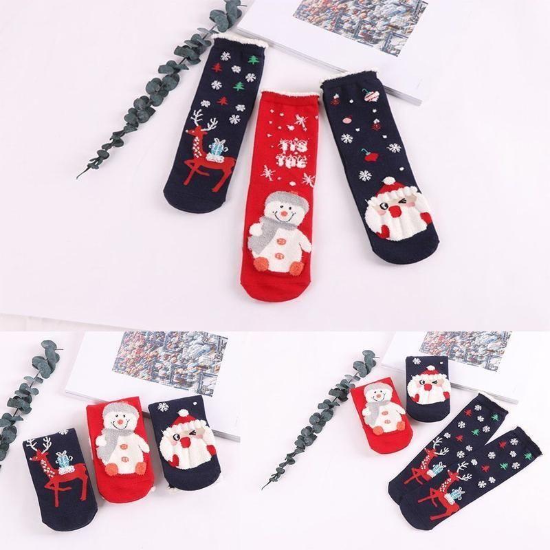 Cute Christmas Socks Perfect Present For Family&Friends