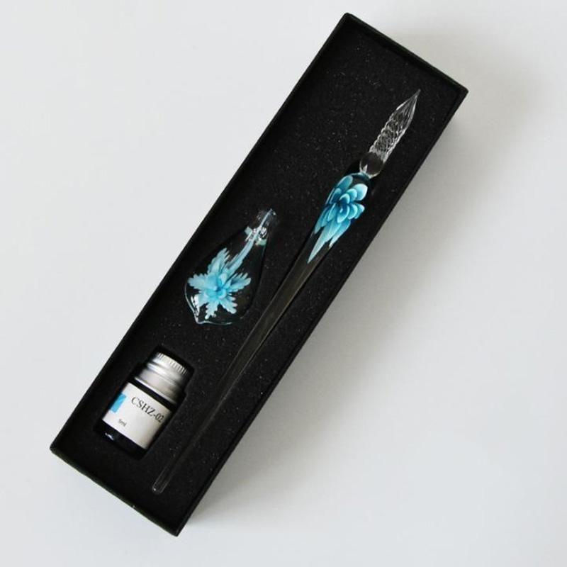 Glass Calligraphy Pen Set